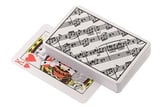 Playing Cards Sheet Music Design